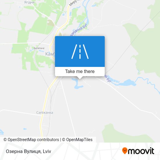 Озерна Вулиця map