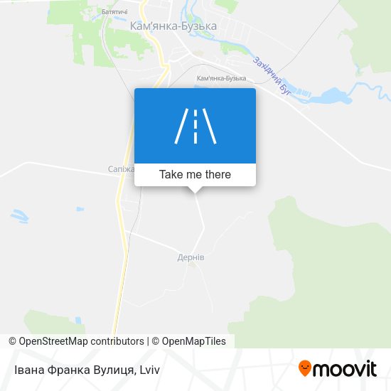 Івана Франка Вулиця map