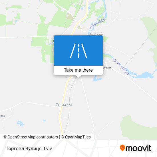 Карта Торгова Вулиця