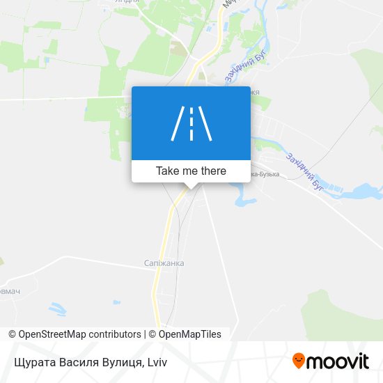 Щурата Василя Вулиця map
