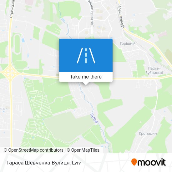 Тараса Шевченка Вулиця map