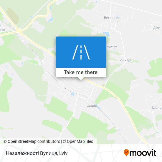 Незалежності Вулиця map