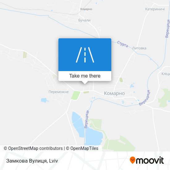 Замкова Вулиця map