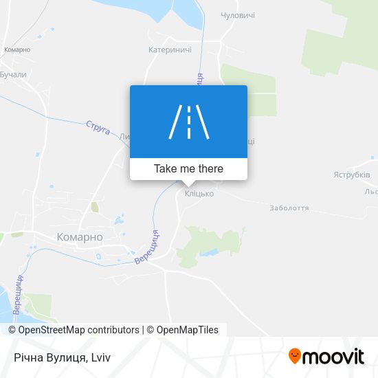 Річна Вулиця map