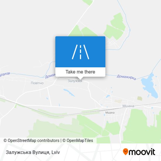 Залужська Вулиця map