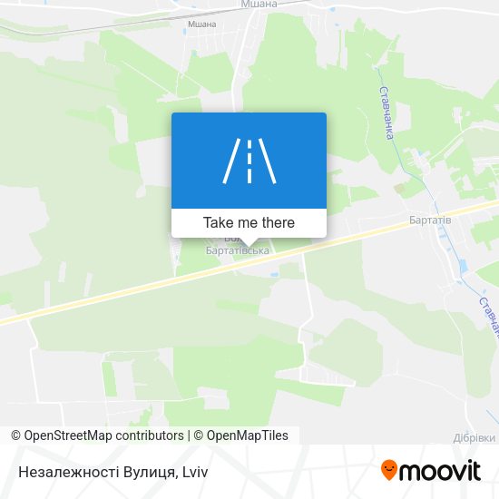 Незалежності Вулиця map