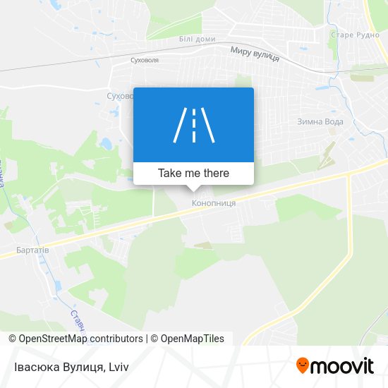 Івасюка Вулиця map