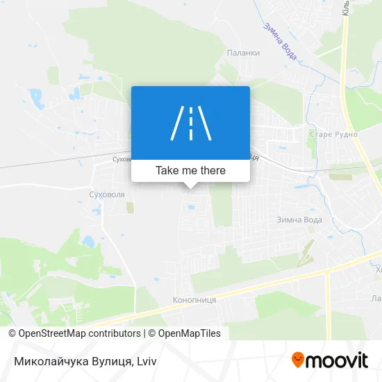 Карта Миколайчука Вулиця