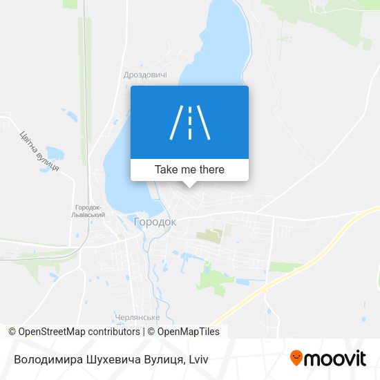Володимира Шухевича Вулиця map