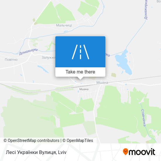 Лесі Українки Вулиця map
