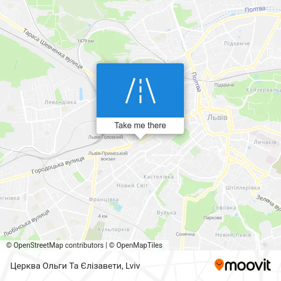 Церква Ольги Та Єлізавети map