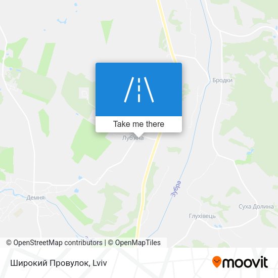 Широкий Провулок map
