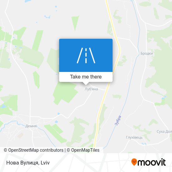 Нова Вулиця map