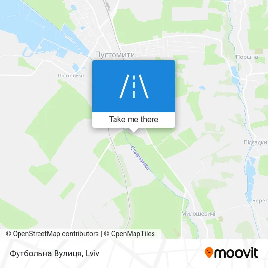 Карта Футбольна Вулиця