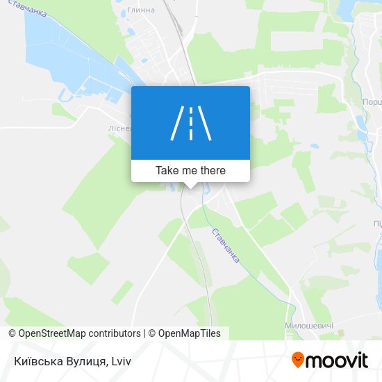 Київська Вулиця map