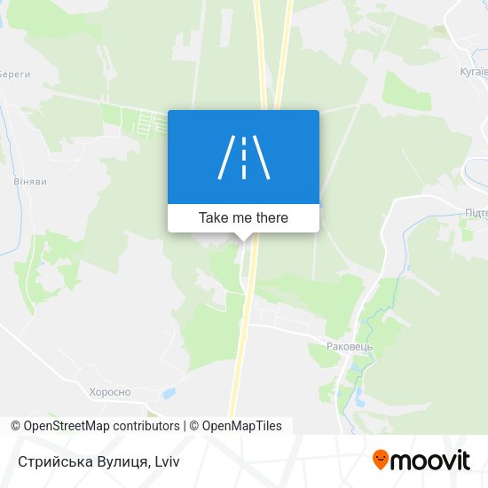 Стрийська Вулиця map