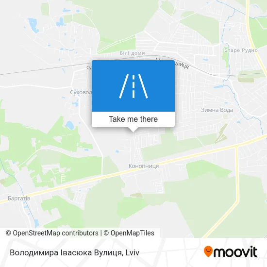 Володимира Івасюка Вулиця map