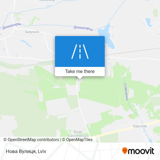 Нова Вулиця map