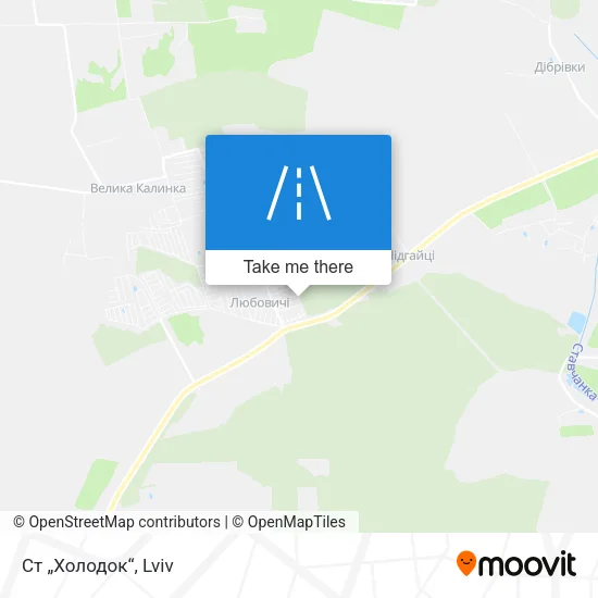 Карта Ст „Холодок“