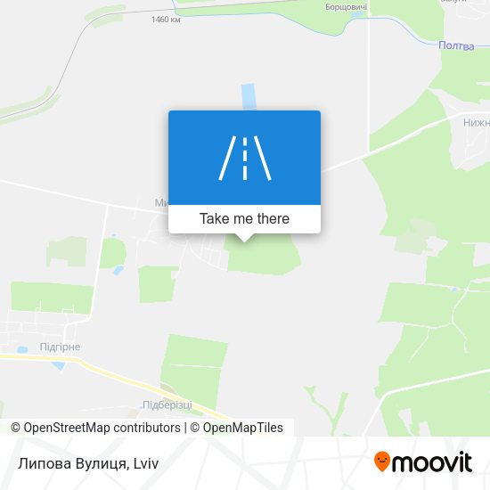 Липова Вулиця map