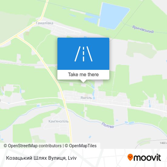 Козацький Шлях Вулиця map