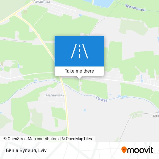 Бічна Вулиця map