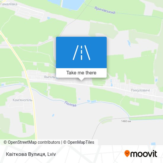 Квіткова Вулиця map