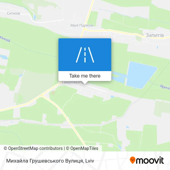 Михайла Грушевського Вулиця map