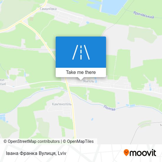 Івана Франка Вулиця map