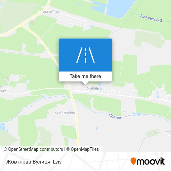Жовтнева Вулиця map