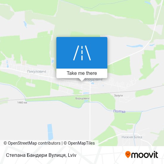 Степана Бандери Вулиця map
