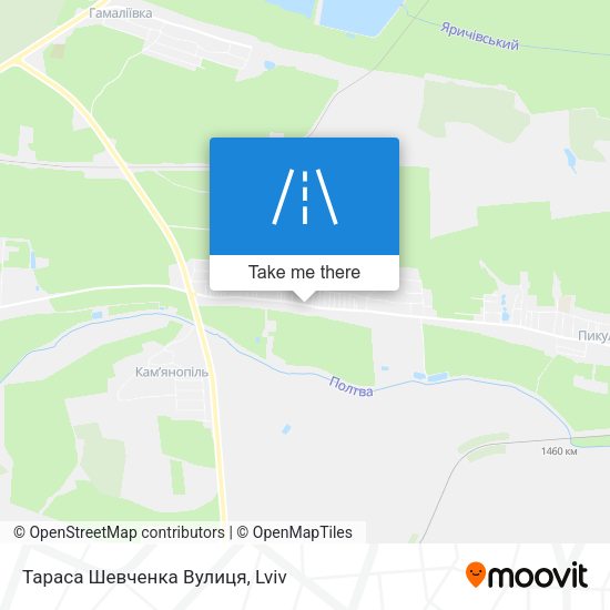 Тараса Шевченка Вулиця map