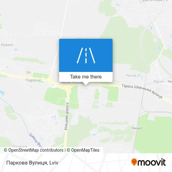 Паркова Вулиця map