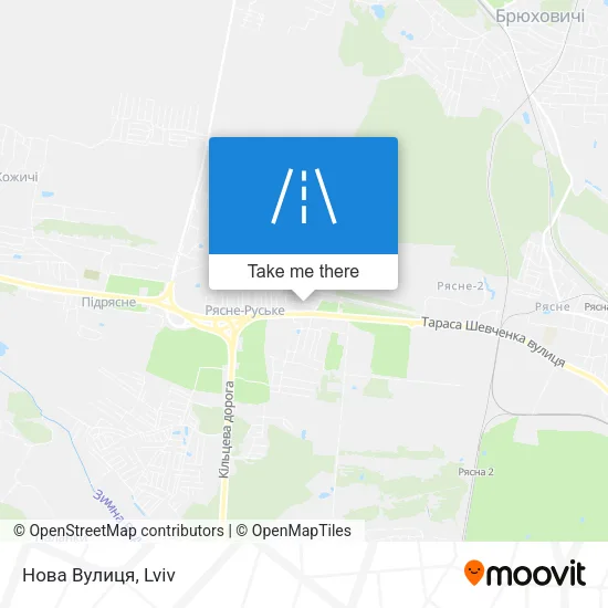 Нова Вулиця map