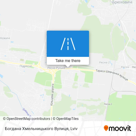 Богдана Хмельницького Вулиця map