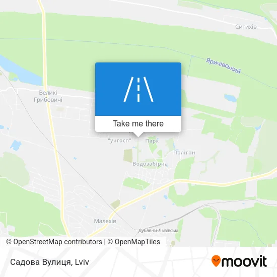 Садова Вулиця map