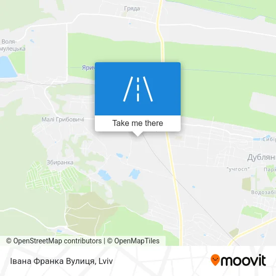 Івана Франка Вулиця map