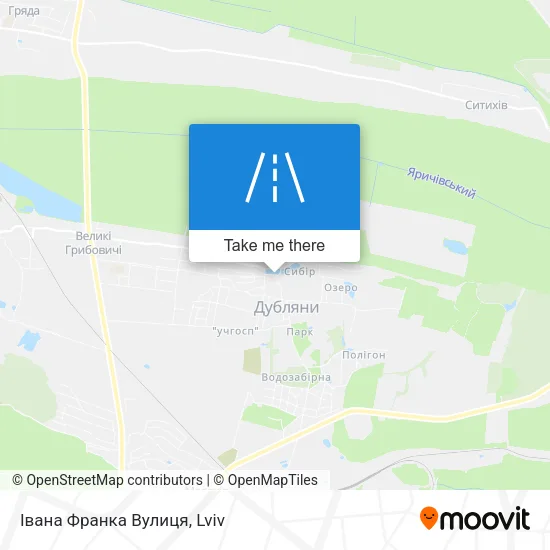 Івана Франка Вулиця map
