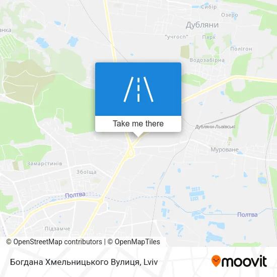 Богдана Хмельницького Вулиця map