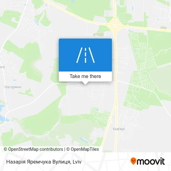 Назарія Яремчука Вулиця map