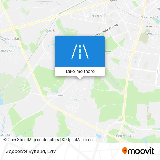 Карта Здоров’Я Вулиця
