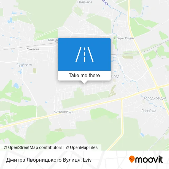 Карта Дмитра Яворницького Вулиця