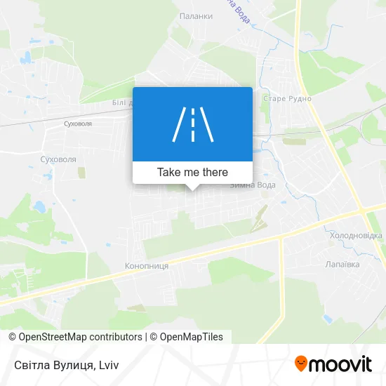 Світла Вулиця map