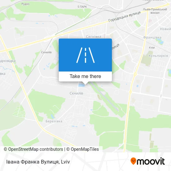 Івана Франка Вулиця map