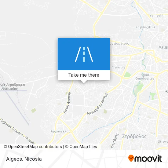 Aigeos Street map