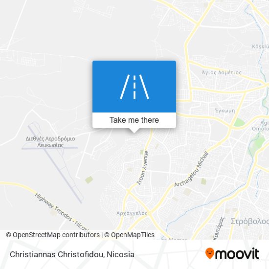 Christiannas Christofidou map