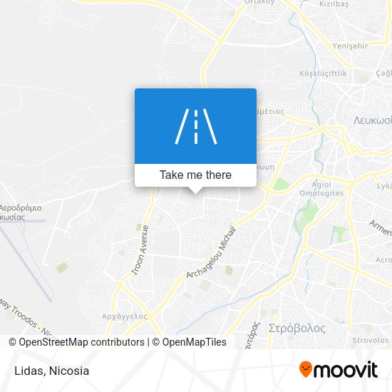 Lidas map