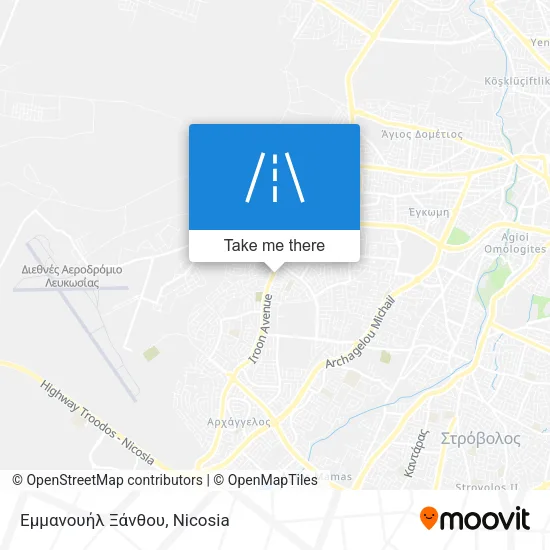 Εμμανουήλ Ξάνθου map