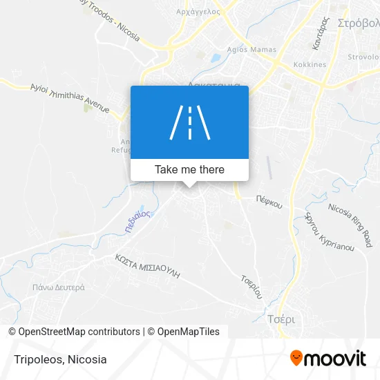 Tripoleos map