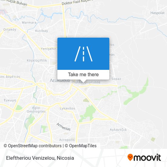 Eleftheriou Venizelou map